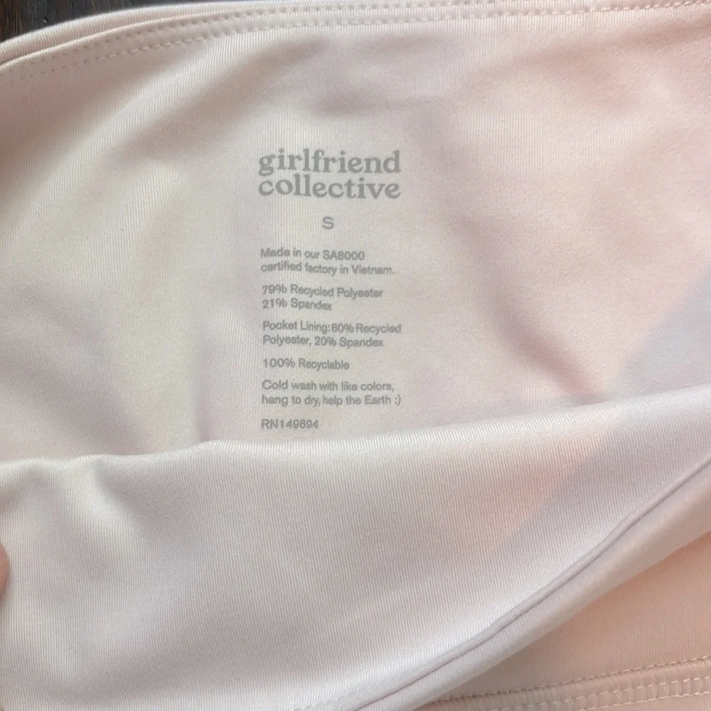 Girlfriend Collective - Compressive Pocket Leggings in pastel pink - S - Picture 3 of 6